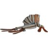 Chevron Bruin met Cognac leertjes