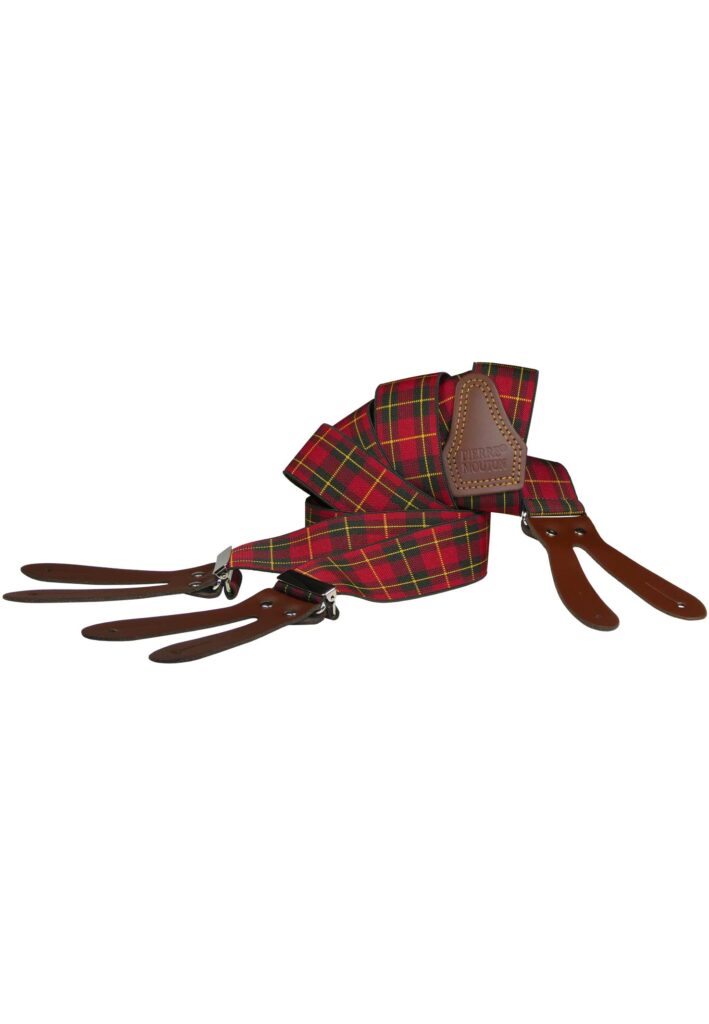 Tartan Rood met Leertjes